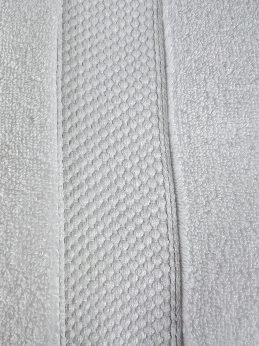 Wamsutta Bath Towel Set White Plush Cotton Absorbent Premium Zero Twist 8 Pc NEW